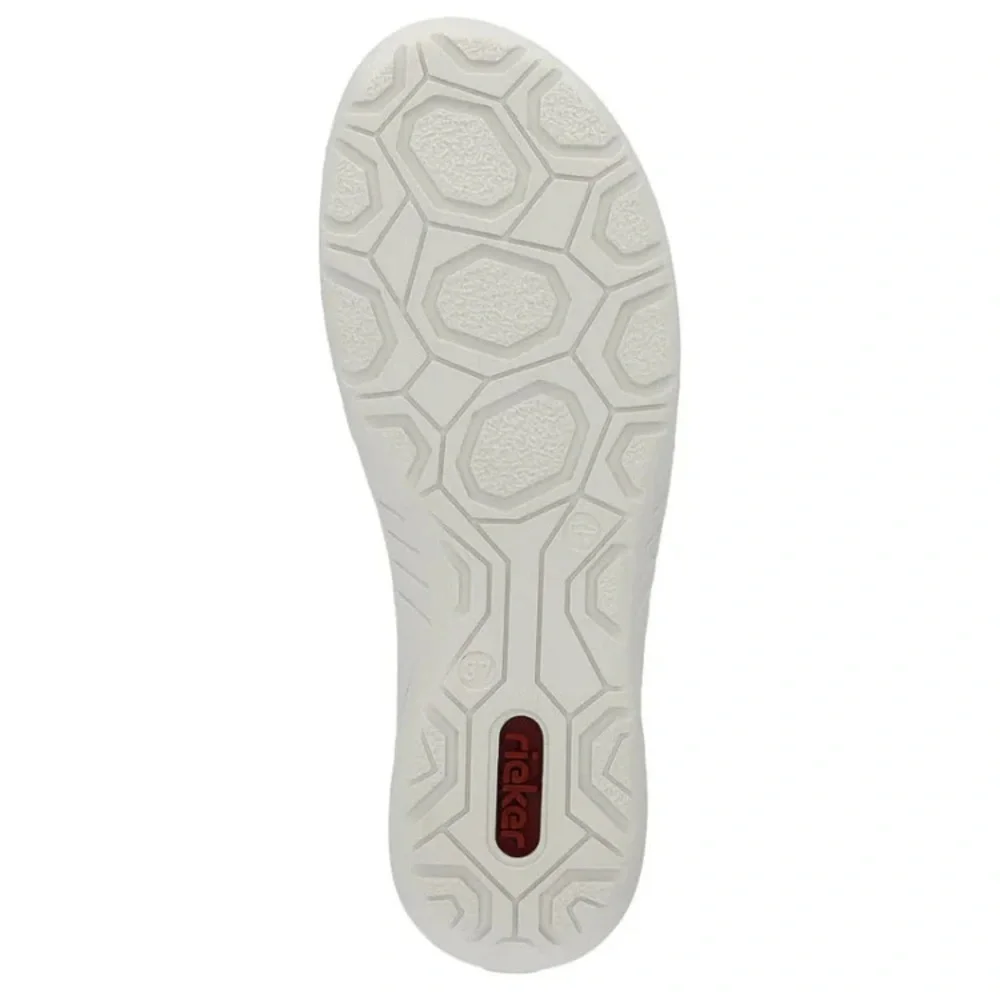 Women's Rieker Angela 10 - Rose/Rot/Camel/Honig/Fire - Picture 6 of 7